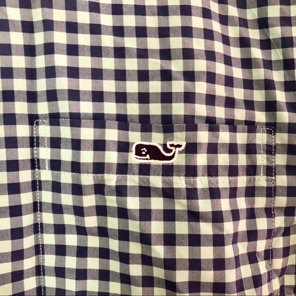 Vineyard Vines Gingham Button Up Shirt - Picture 2 of 6